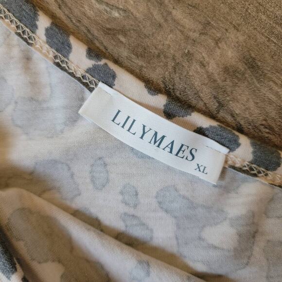 Asymmetric One Shoulder Ruffle Animal Print Top - Picture 2 of 6